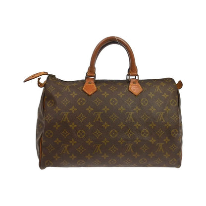 Louis Vuitton Speedy Monogram Canvas, Brown, Canvas, Handbag