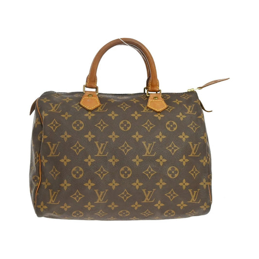 Louis Vuitton Speedy Monogram Canvas, Brown, Canvas, Handbag