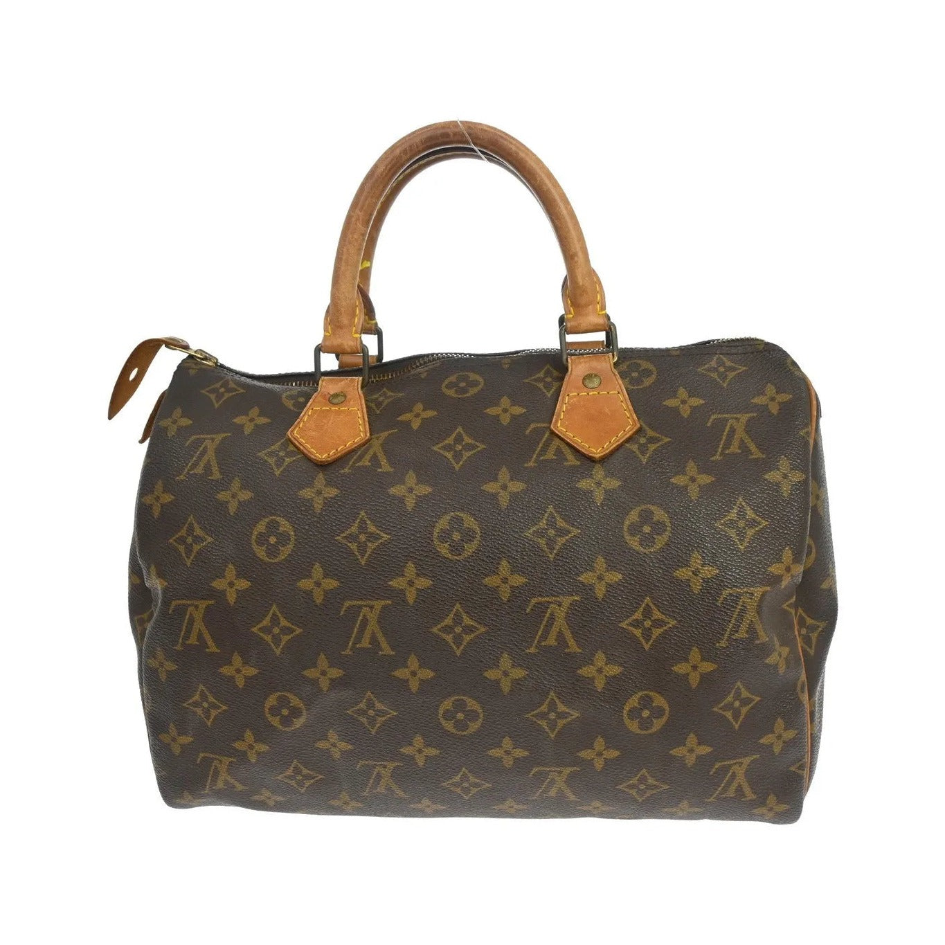 Louis Vuitton Speedy Monogram Canvas, Brown, Canvas, Handbag
