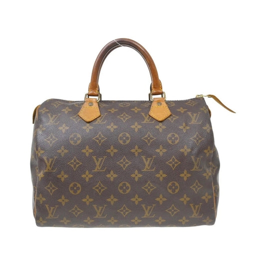 Louis Vuitton Speedy Monogram Canvas, Brown, Canvas, Handbag