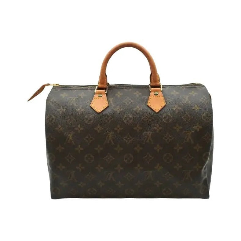 Louis Vuitton Speedy Monogram Canvas, Brown, Canvas, Handbag