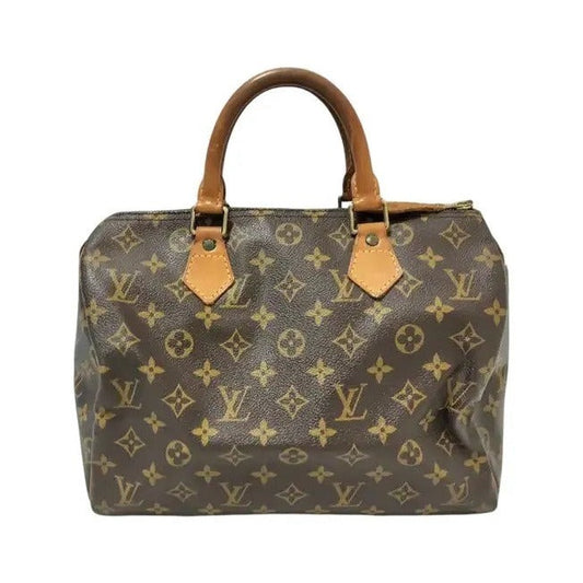 Louis Vuitton Speedy Monogram Canvas, Brown, Canvas, Handbag