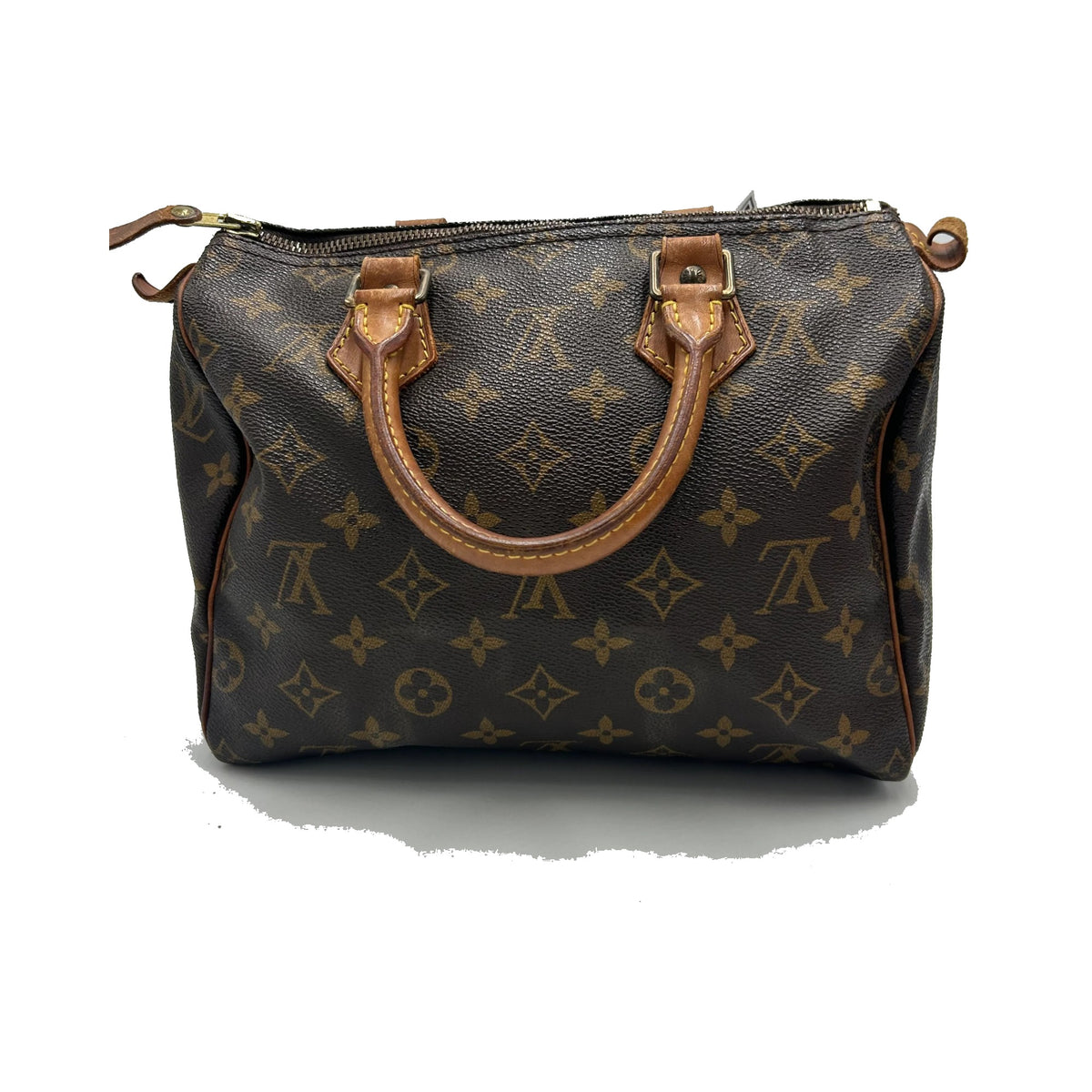 Louis Vuitton Speedy Monogram Canvas, Brown, Canvas, Handbag