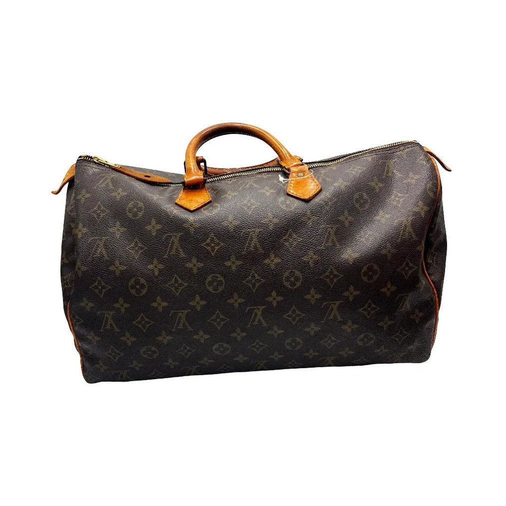 Louis Vuitton Speedy Monogram Canvas, Brown, Canvas, Handbag