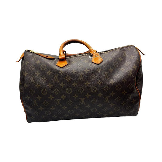 Louis Vuitton Speedy Monogram Canvas, Brown, Canvas, Handbag