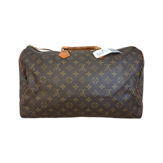 Louis Vuitton Speedy Monogram Canvas, Brown, Canvas, Handbag