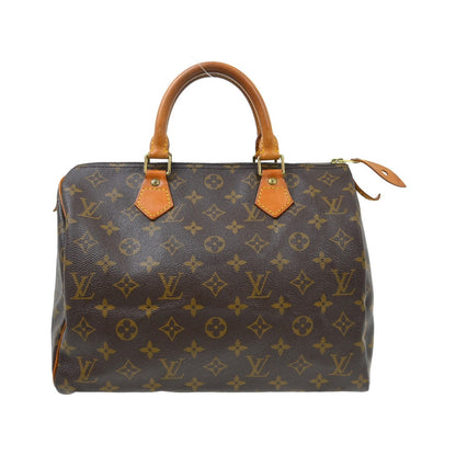 Louis Vuitton Speedy Monogram Canvas, Brown, Canvas, Handbag
