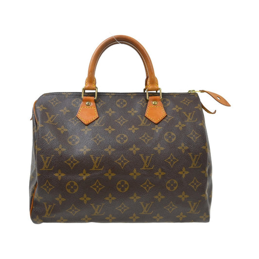 Louis Vuitton Speedy Monogram Canvas, Brown, Canvas, Handbag