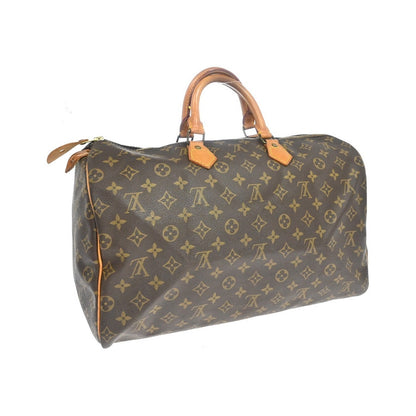 Louis Vuitton Speedy Monogram Canvas, Brown, Canvas, Handbag