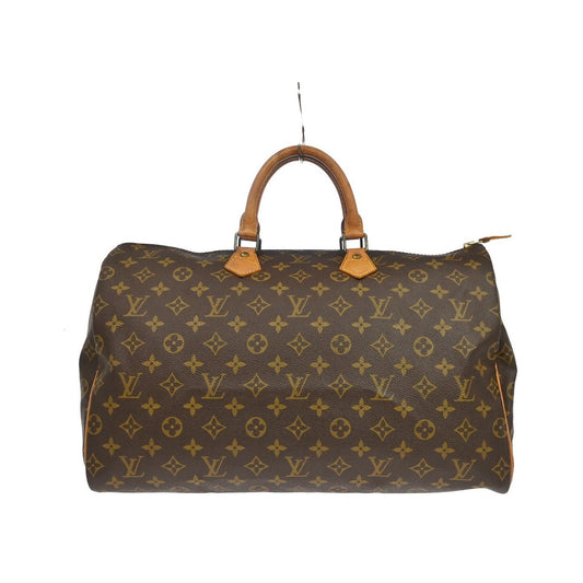 Louis Vuitton Speedy Monogram Canvas, Brown, Canvas, Handbag