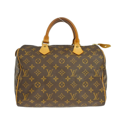 Louis Vuitton Speedy Monogram Canvas, Brown, Canvas, Handbag