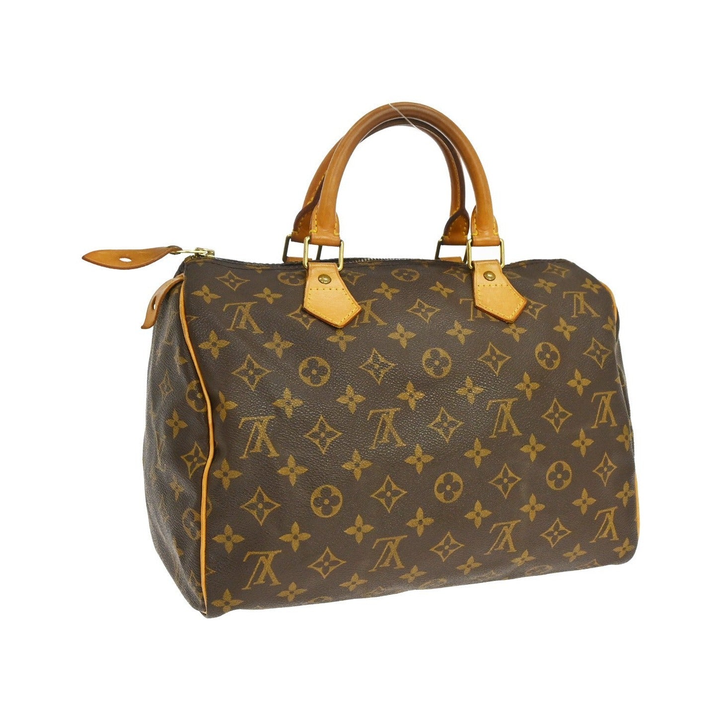 Louis Vuitton Speedy Monogram Canvas, Brown, Canvas, Handbag
