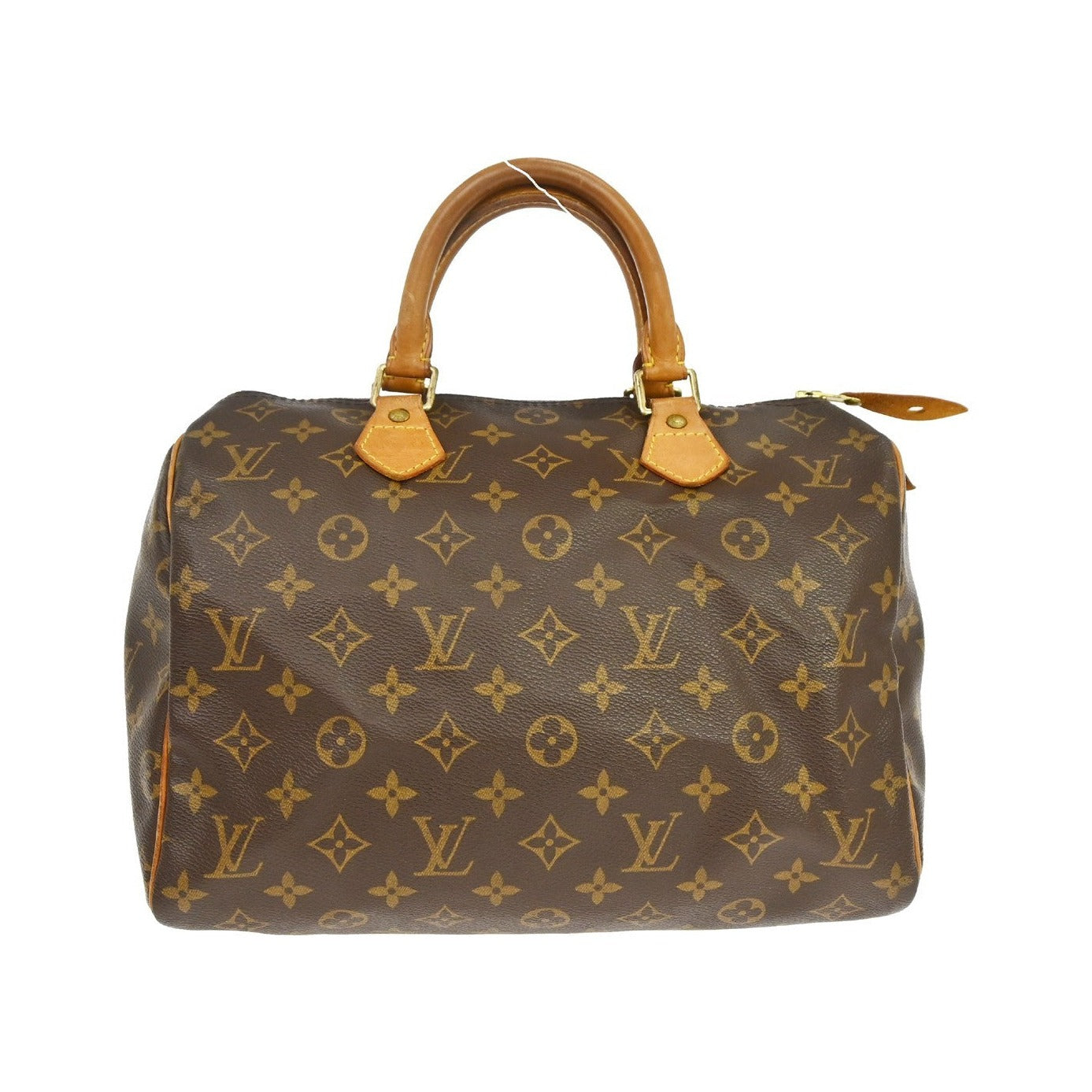 Louis Vuitton Speedy Monogram Canvas, Brown, Canvas, Handbag