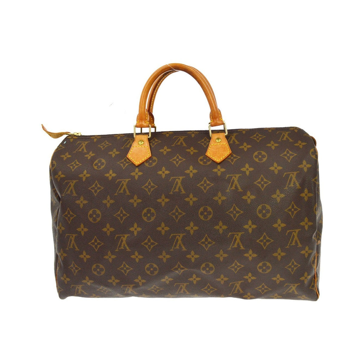Louis Vuitton Speedy Monogram Canvas, Brown, Canvas, Handbag