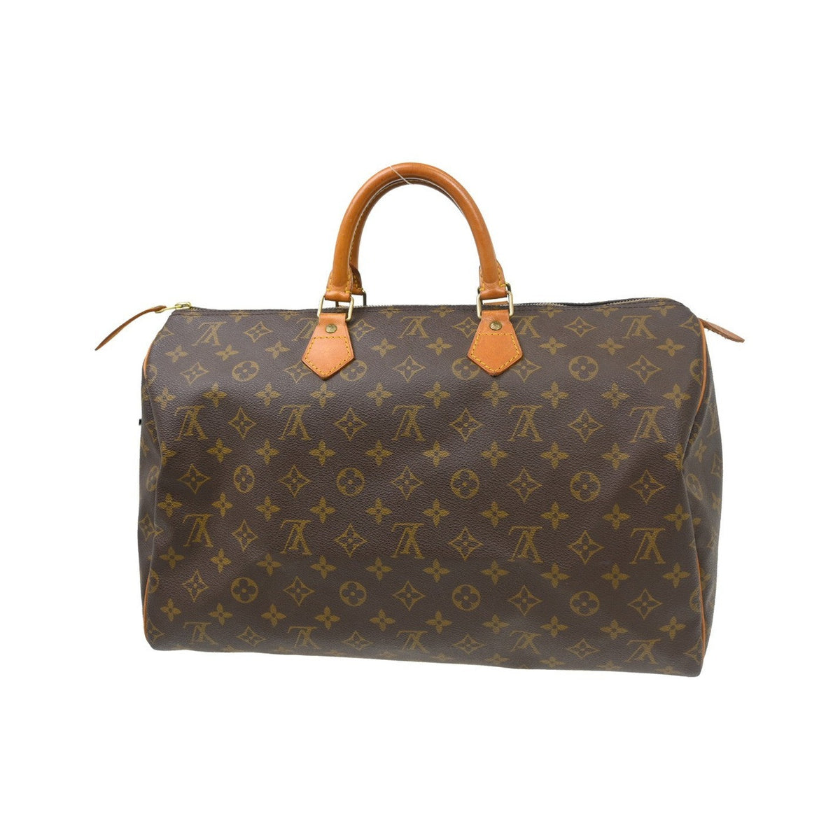 Louis Vuitton Speedy Monogram Canvas, Brown, Canvas, Handbag