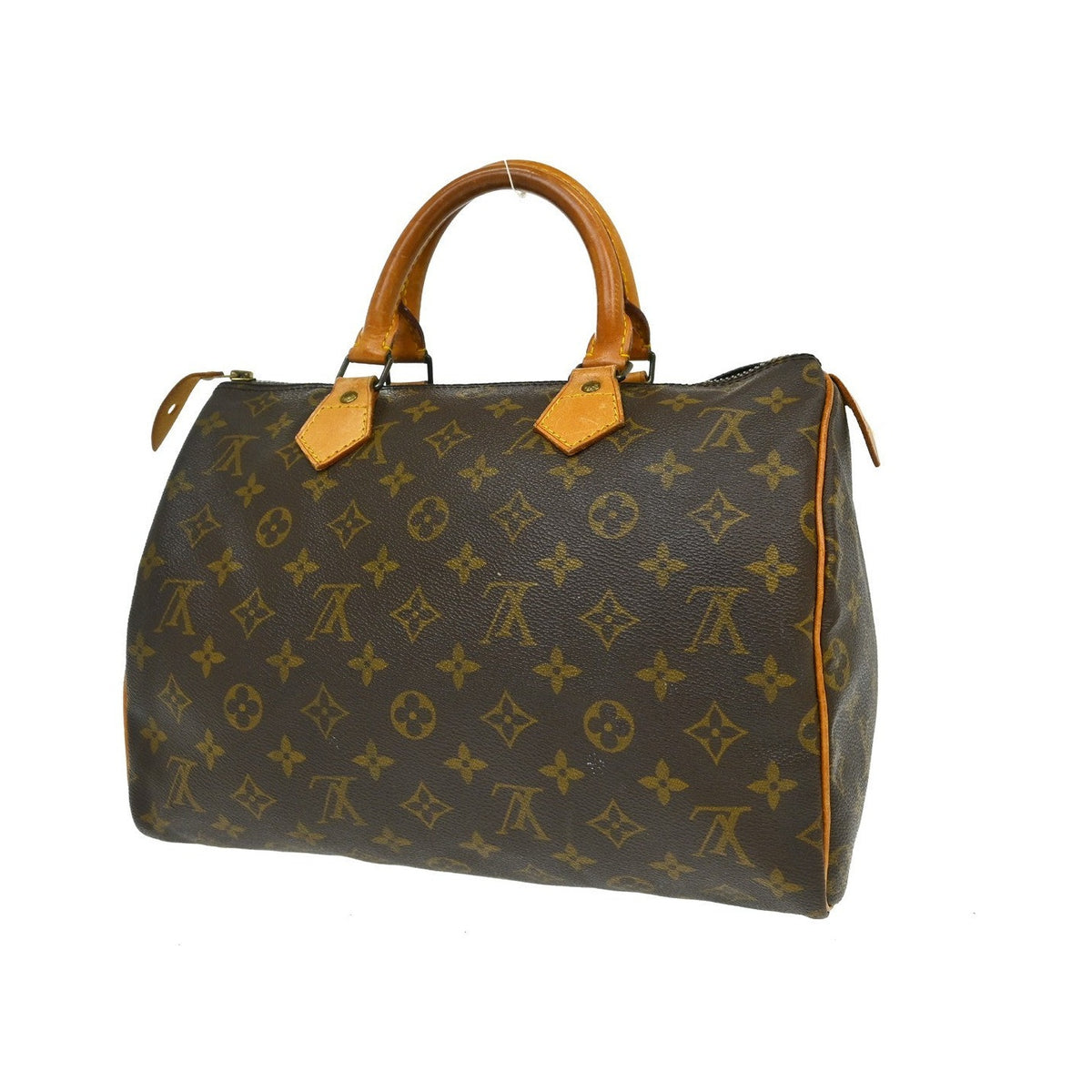 Louis Vuitton Speedy Monogram Canvas, Brown, Canvas, Handbag