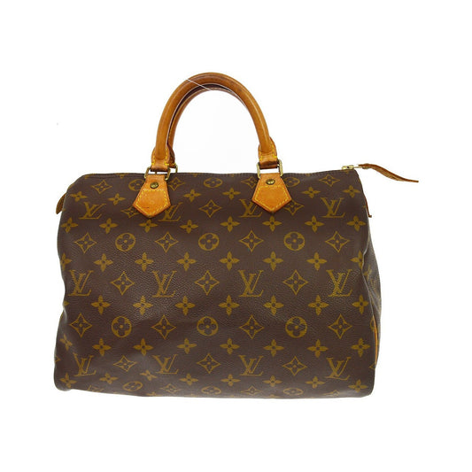 Louis Vuitton Speedy Monogram Canvas, Brown, Canvas, Handbag