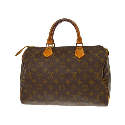 Louis Vuitton Speedy Monogram Canvas, Brown, Canvas, Handbag