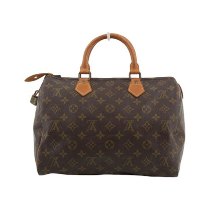 Louis Vuitton Speedy Monogram Canvas, Brown, Canvas, Handbag