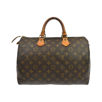 Louis Vuitton Speedy Monogram Canvas, Brown, Canvas, Handbag
