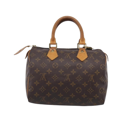 Louis Vuitton Speedy Monogram Canvas, Brown, Canvas, Handbag