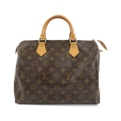 Louis Vuitton Speedy Monogram Canvas, Brown, Canvas, Handbag