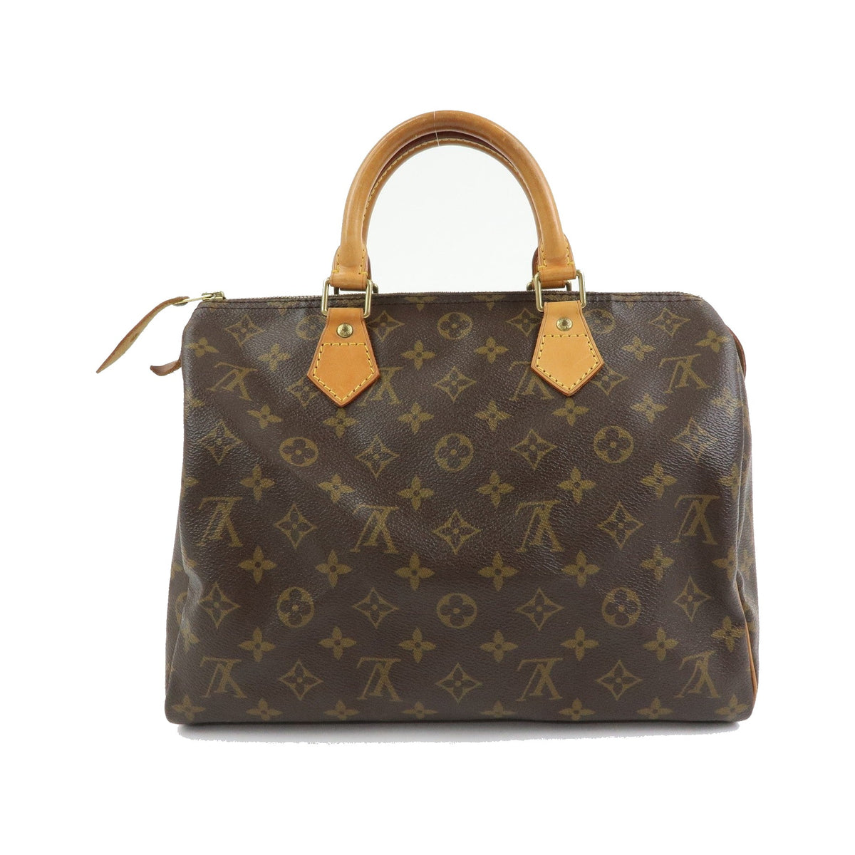 Louis Vuitton Speedy Monogram Canvas, Brown, Canvas, Handbag