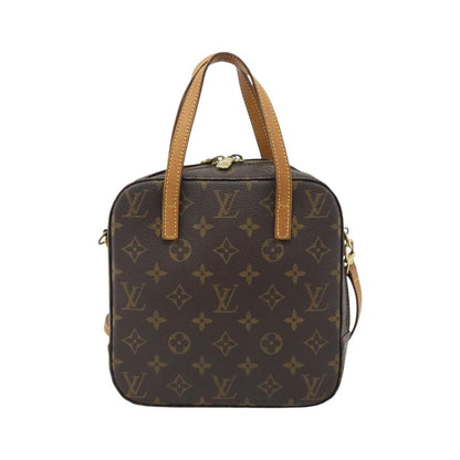 Louis Vuitton Spontini Monogram Canvas, Brown, Canvas, Handbag