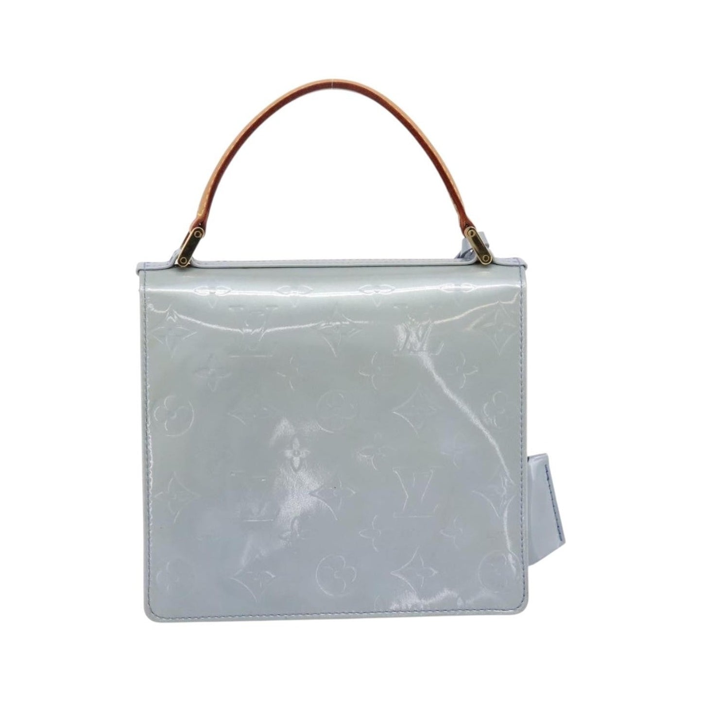 Louis Vuitton Spring Street NM Patent leather, Blue, Patent Leather, Handbag