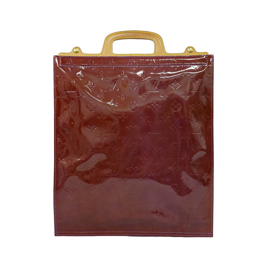 Louis Vuitton Stanton Monogram Vernis, Purple, Leather, Tote Bag