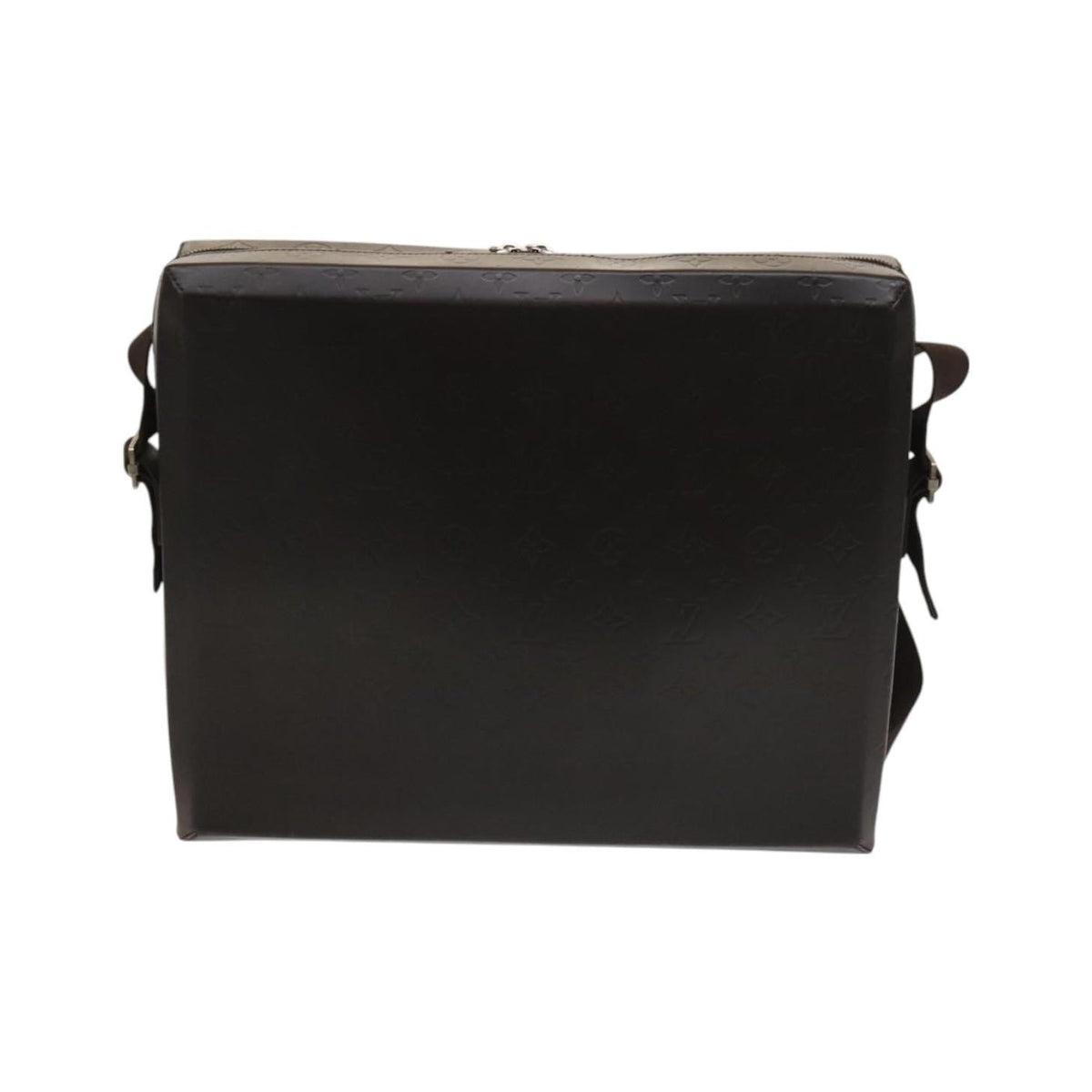 Louis Vuitton Steve Messenger Monogram Glace Leather, Brown, Leather, Handbag