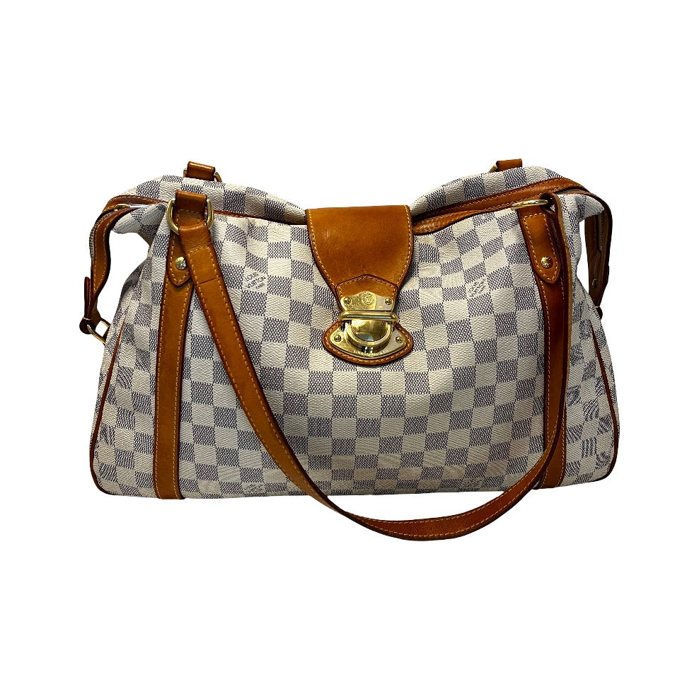 Louis Vuitton Stresa Damier Ebene, Beige, Canvas, Tote Bag