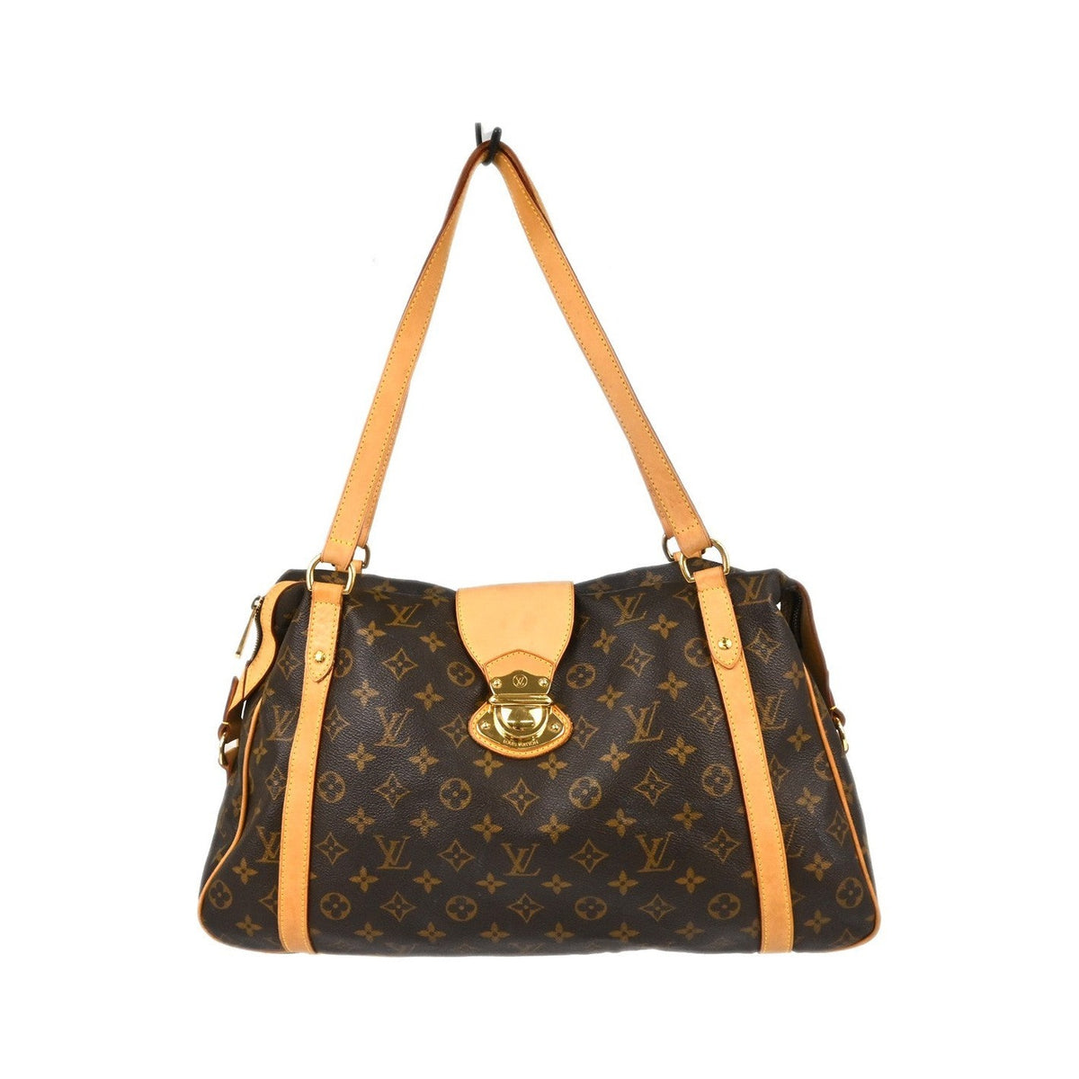 Louis Vuitton Stresa Monogram Canvas, Brown, Canvas, Handbag