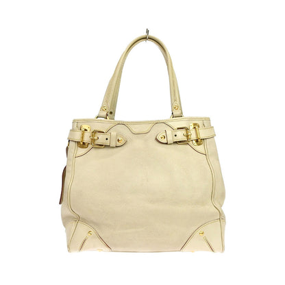 Louis Vuitton Suhali Le Majestueux Leather, White, Leather, Handbag