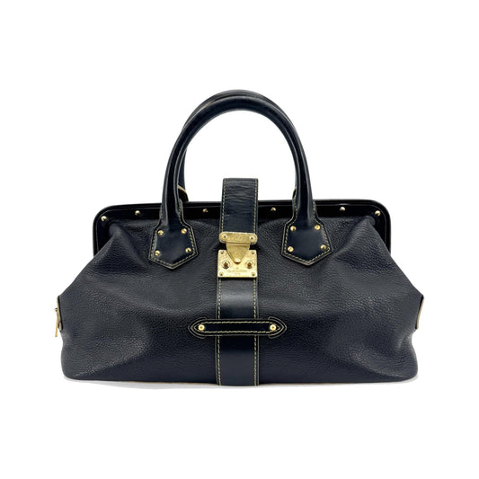 Louis Vuitton Suhali L'Ingenieux Leather, Black, Leather, Handbag