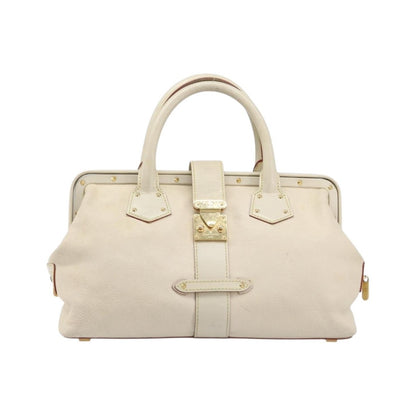 Louis Vuitton Suhali L'Ingenieux Leather, White, Leather, Handbag