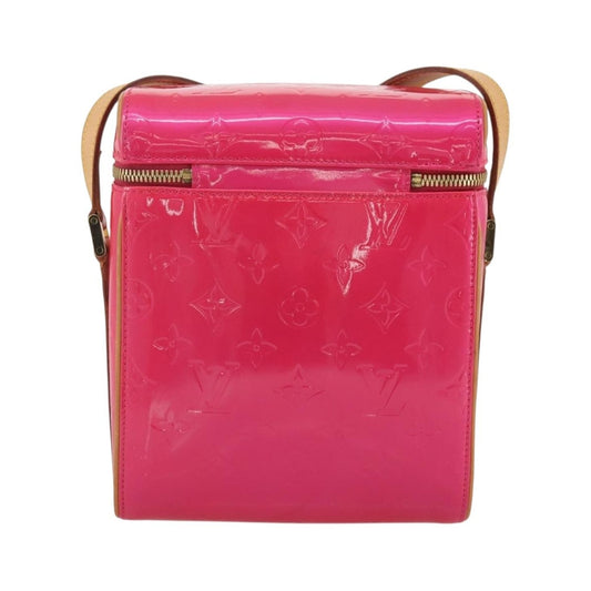 Louis Vuitton Sullivan Monogram Vernis, Pink, Patent Leather, Shoulder Bag
