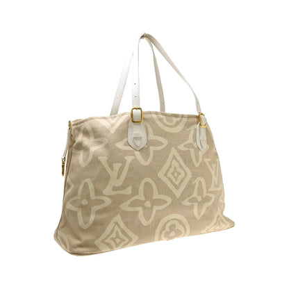 Louis Vuitton Tahitienne Cabas Canvas, Beige, Canvas, Tote Bag