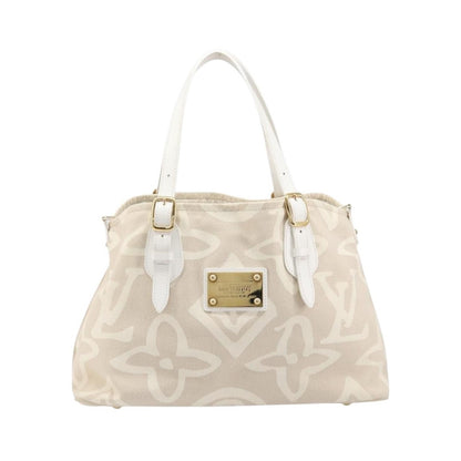 Louis Vuitton Tahitienne Cabas Canvas, Beige, Canvas, Tote Bag