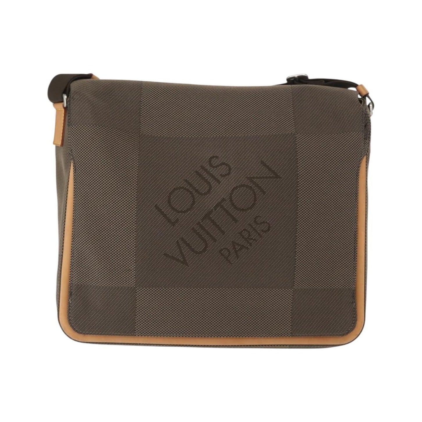 Louis Vuitton Terre Messenger Damier Geant Canvas, Brown, Canvas, Shoulder Bag