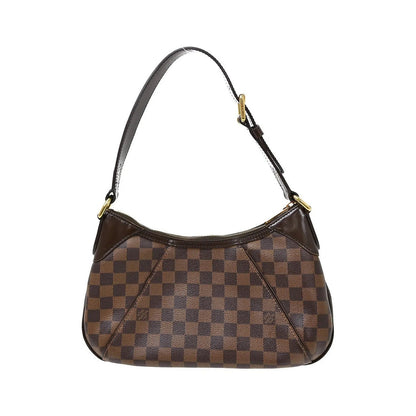 Louis Vuitton Thames Damier, Brown, Canvas, Shoulder Bag
