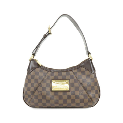 Louis Vuitton Thames Damier, Brown, Canvas, Handbag