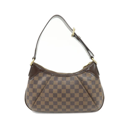 Louis Vuitton Thames Damier, Brown, Canvas, Handbag