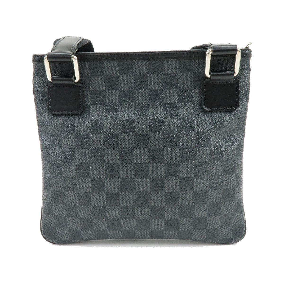 Louis Vuitton Thomas Damier Graphite, Black, Canvas, Handbag