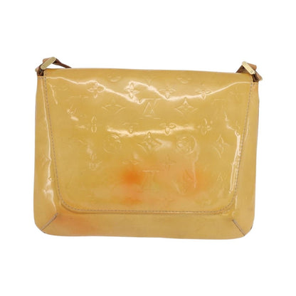 Louis Vuitton Thompson Street Monogram Vernis, Beige, Patent Leather, Shoulder Bag