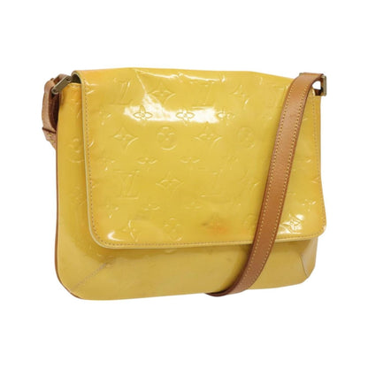 Louis Vuitton Thompson Street Monogram Vernis, Yellow, Patent Leather, Shoulder Bag