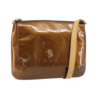 Louis Vuitton Thompson Street Monogram Vernis, Brown, Patent Leather, Shoulder Bag