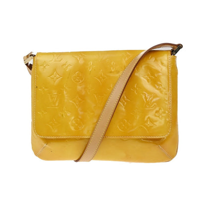 Louis Vuitton Thompson Street Monogram Vernis, Yellow, Patent Leather, Shoulder Bag