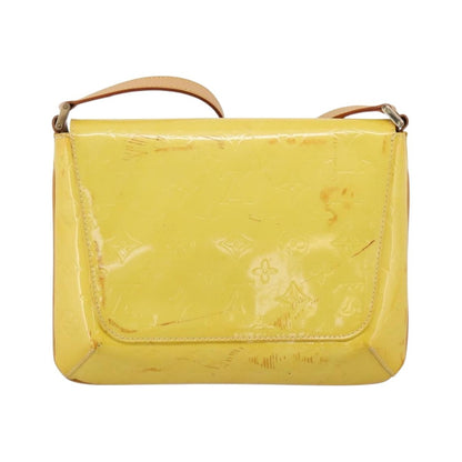 Louis Vuitton Thompson Street Monogram Vernis, Yellow, Patent Leather, Shoulder Bag
