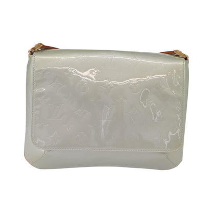 Louis Vuitton Thompson Street Monogram Vernis, Gray, Patent Leather, Shoulder Bag